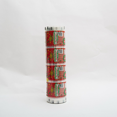 1000m Film Penutup Cetakan Peelable VMPET Plastic Cup Sealing Film