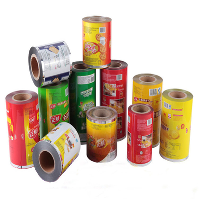 104 Mikron VMPET PE Film Kemasan Plastik Keripik Buah Film Pembungkus Makanan Plastik
