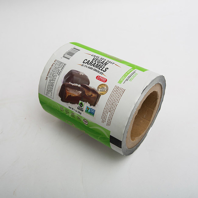 250mm 1.8oz PE Food Wrap Plastik Dicetak Film Kemasan Laminasi Roll