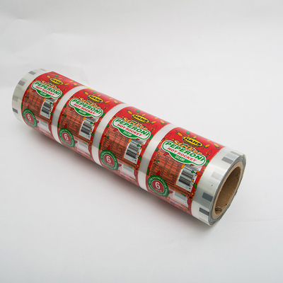 1000m Film Penutup Cetakan Peelable VMPET Plastic Cup Sealing Film