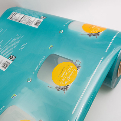 100um 560mm Mudah Kupas Dicetak Lidding Film PA PE 8 Warna Untuk Baki Plastik Thermoforming