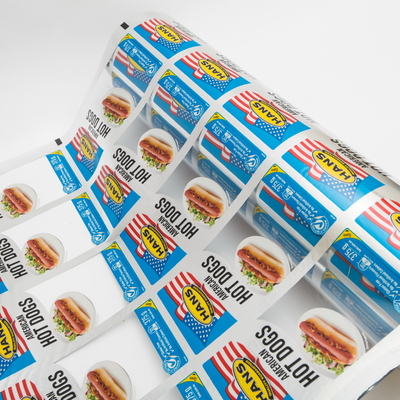 1000m Film Penutup Cetakan Peelable VMPET Plastic Cup Sealing Film