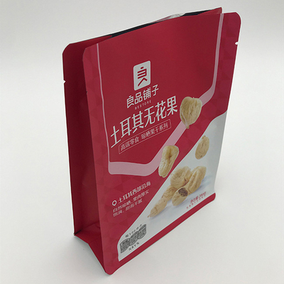 Multi Layers Flat Bottom Standing Pouch Leak Proof VMPET Zip Lock Bags Untuk Kemasan
