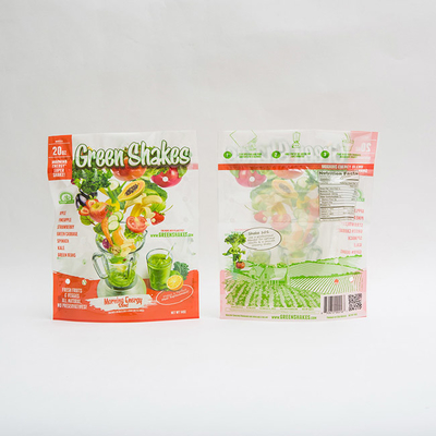 Kemasan Buah Dan Sayuran yang Tahan Air Ziplock Tas Kemasan Plastik Buah Kering