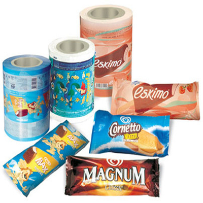 CPP PET Plastic Wrap Roll Untuk Pengepakan 9 Warna Film Kemasan Polietilen Laminasi