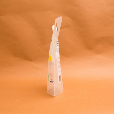 2L Plastic Stand Up Liquid Spout Pouch Bags Untuk Pencucian Layar Cairan