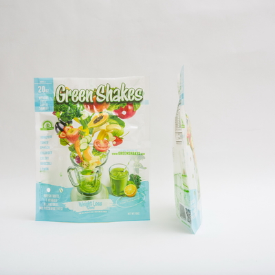 15OZ Mikron Kemasan Buah Dan Sayuran 80mm Zip Lock Standing Pouch