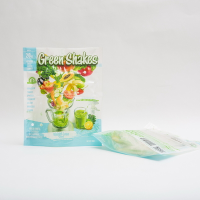 15OZ Mikron Kemasan Buah Dan Sayuran 80mm Zip Lock Standing Pouch