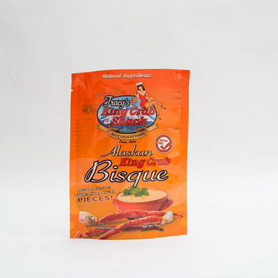16OZ 105 Micron Plastic Packaging Bags Stand Up Pouches Untuk Kemasan Makanan