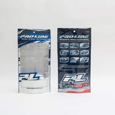 6,5 X 9 IN Stand Up Pouch Untuk Proline Cars Food Packaging Pouch Dengan Ritsleting
