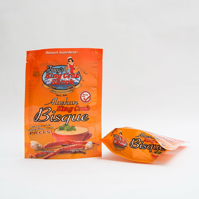 16OZ 105 Micron Plastic Packaging Bags Stand Up Pouches Untuk Kemasan Makanan