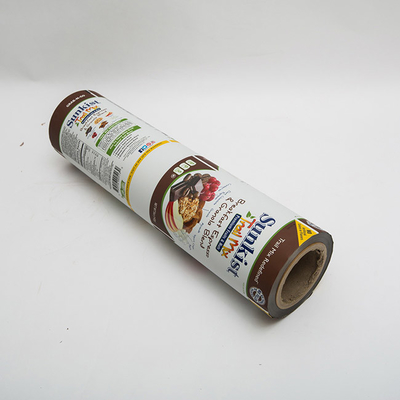 Opaque Heat Shrink Food Packaging Film Roll 17,71 Inch Untuk Kue Camilan Kacang