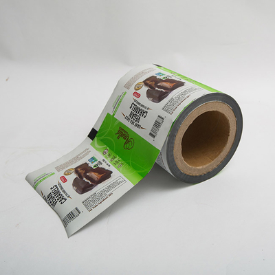 250mm 1.8oz PE Food Wrap Plastik Dicetak Film Kemasan Laminasi Roll