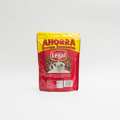 175g Tas Kemasan Kopi Zipper Custom Printed Stand Up Pouches Untuk Biji Kopi