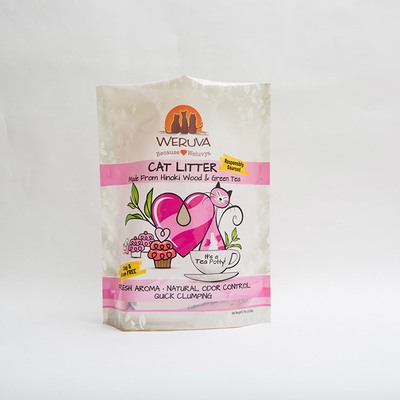 6.7lb Cat Stand Up Pouch Tanpa Ritsleting Tanpa Lubang Gantung Tas Perawatan Anjing yang Dapat Ditutup Kembali